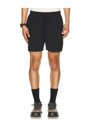On 5 Court Shorts in Black. Size XS. Also in M, L, XL/1X, XXL/2X.