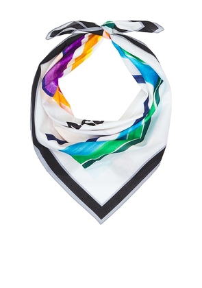 Missoni Foulard Bandana in White.