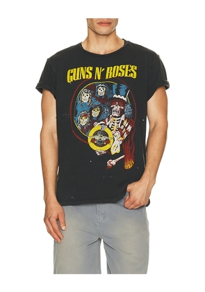 Madeworn Guns N Roses Tee in Black. Size S. Also in M, L, XL/1X.