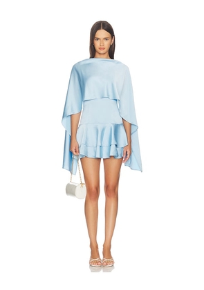 Lovers and Friends Macie Mini Dress in Baby Blue. Size XXS. Also in XS, S, M, L, XL.