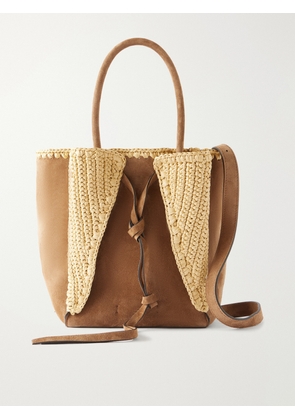 Gabriela Hearst - Marija Small Suede Tote - Brown - One size