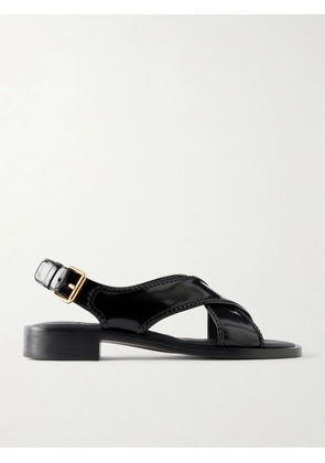 Church's - Sondra Patent-leather Sandals - Black - IT36,IT36.5,IT37,IT37.5,IT38,IT38.5,IT39,IT39.5,IT40,IT40.5,IT41,IT41.5,IT42