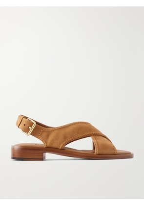 Church's - Sondra Suede Flat Sandals - Brown - IT36,IT36.5,IT37,IT37.5,IT38,IT38.5,IT39,IT39.5,IT40,IT40.5,IT41,IT41.5,IT42