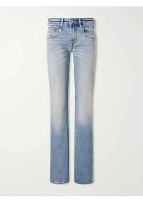 R13 - Boy Flare Low-rise Jeans - Blue - 24,25,26,27,28,29,30,31