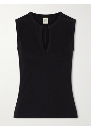 FLORE FLORE - Iman Organic Cotton-jersey Tank - Black - x small,small,medium,large,x large