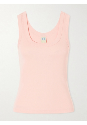 FLORE FLORE - Hillie Organic Cotton-jersey Tank - Pink - x small,small,medium,large,x large