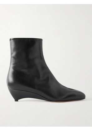 Jil Sander - Arc Leather Ankle Boots - Black - IT37.5,IT38,IT38.5,IT39,IT39.5