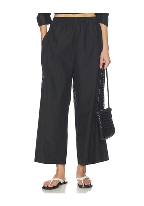 Theory Fluid Cropped Pants in Black. Size XS. Also in S, M, L, XL.