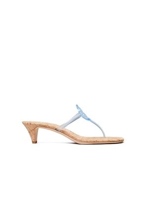 Tory Burch Miller Jelly Kitten Heel in Baby Blue. Size 6. Also in 7, 8, 9, 10.