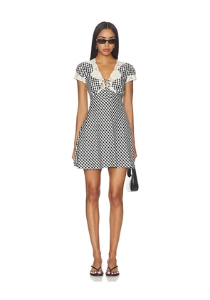 RIXO Lacie Dress in Black. Size XXS. Also in XS, S, M, L.