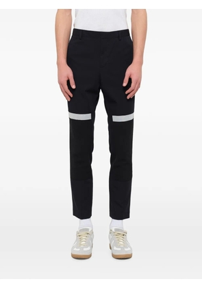 Lanvin band-detail cropped trousers - Blue