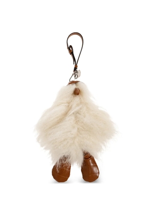Moncler MonDuck keychain - White