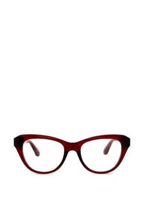 Ferragamo Eyewear cat-eye frame glasses - Red