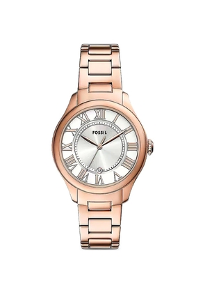 FOSSIL Gilmore three-hand 38mm watch - Silver