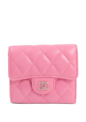 CHANEL Pre-Owned small quilted wallet - Pink