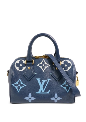 Louis Vuitton Pre-Owned Speedy Bandoulière 20 Monogram Empreinte tote bag - Blue