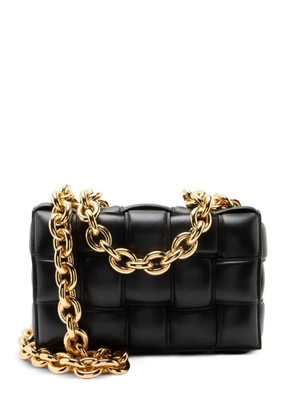 Bottega Veneta Pre-Owned maxi Cassette chain shoulder bag - Black