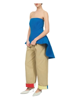 Rosie Assoulin Tilt-A-Whirl top - Blue