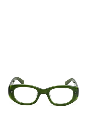 akila Silvia oval-frame glasses - Green