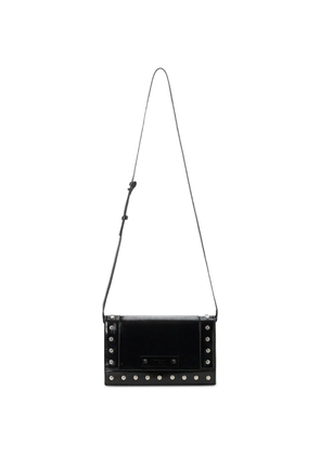 Iceberg stud-embellished shoulder bag - Black