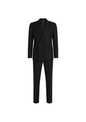Dolce & Gabbana double-breasted Sicilia-fit suit - Black