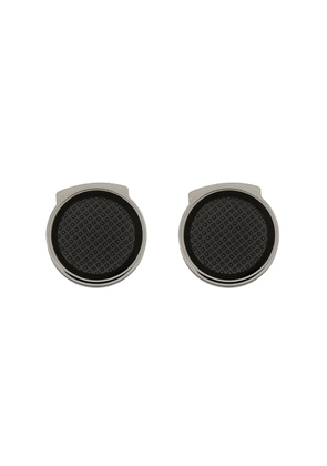 Tateossian circle cufflinks - Black
