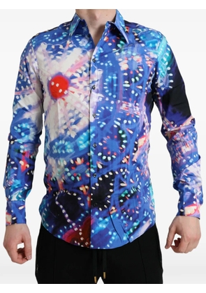 Dolce & Gabbana Luminarie Martini printed shirt - Blue