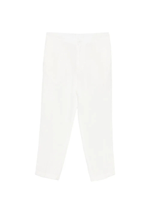 Costumein Jean 19 elasticated-waistband trousers - White
