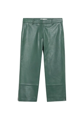 The Frankie Shop Lior leather trousers - Green