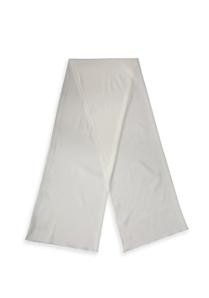 Dolce & Gabbana sheer silk scarf - White
