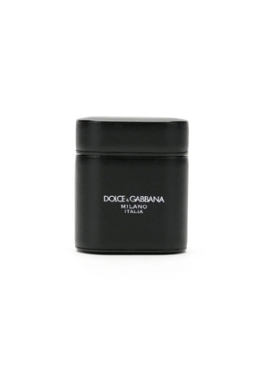 Dolce & Gabbana logo ear pods case - Black