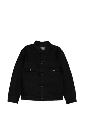 Momotaro chest pockets denim jacket - Black