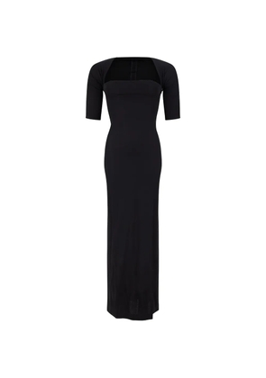 Jacquemus Bolero short-sleeve maxi dress - Black