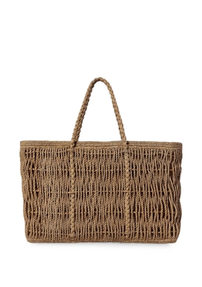 The Row Georgica tote bag - Neutrals