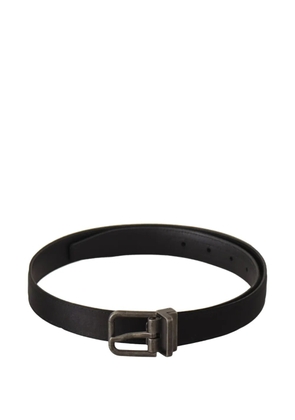 Dolce & Gabbana metal-buckle leather belt - Black