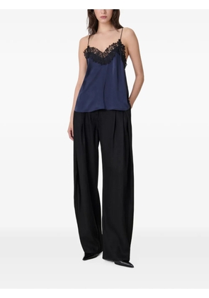IRO Newin lace-trim blouse - Blue