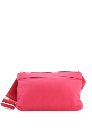 Bottega Veneta Pre-Owned Classic Pillow Shoulder Bag Leather crossbody bag - Red
