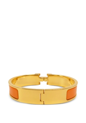 Hermès Pre-Owned Clic-H enamel bracelet - Gold