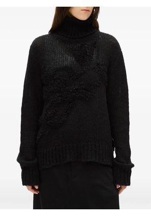 Ann Demeulemeester Fransina turtleneck sweater - Black