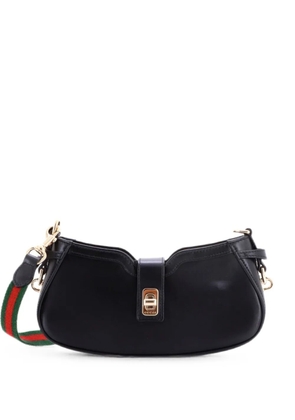 Gucci Pre-Owned Moon Side Leather Mini shoulder bag - Black