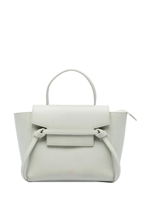Celine Pre-Owned 2020 Nano Grained Calfskin Belt Bag satchel - Grey