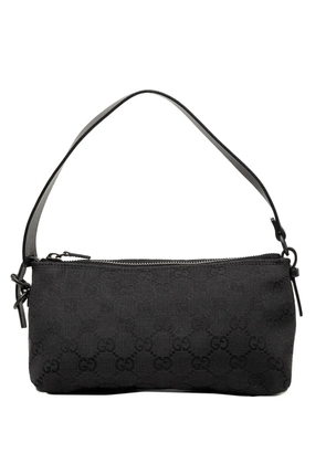 Gucci Pre-Owned 2000-2015 GG Canvas shoulder bag - Black