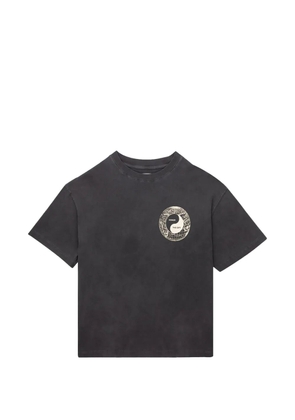 Honor The Gift Breathe In Breathe Out graphic-print T-shirt - Black