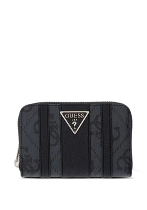 GUESS USA Laurel logo-print panelled wallet - Grey