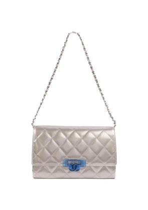 CHANEL Pre-Owned quilted CC shoulder bag - Silver