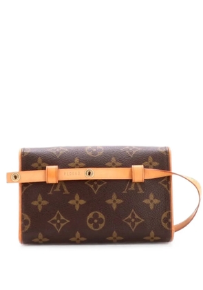 Louis Vuitton Pre-Owned Florentine Waist Bag Monogram Canvas belt bag - Brown