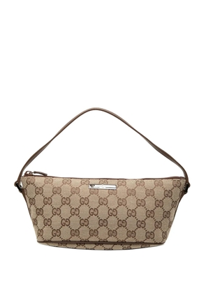 Gucci Pre-Owned 2000-2015 GG Canvas Boat shoulder bag - Neutrals