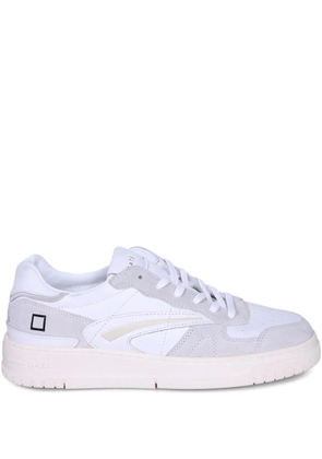 D.A.T.E. panelled leather sneakers - White