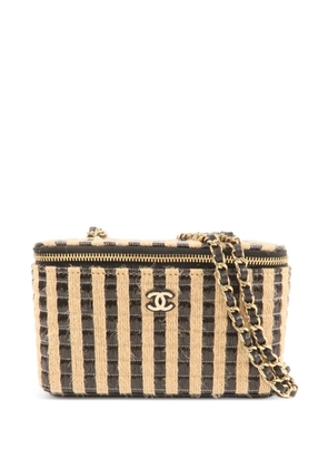 CHANEL Pre-Owned CC Vanity Case shoulder bag - Brown
