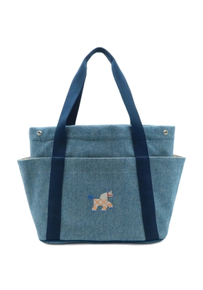 Hermès Pre-Owned 2010-2026 Toile Cabriole Nappy Bag tote bag - Blue